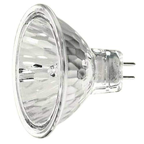 Philips Halogen Light Bulbs, Landscape Indoor Outdoor Flood, Dimmable 50W Mr16 12V 2 Pin Gu5.3 Base - 10 Packs Bundle With Osram Halogen 50W - 1 Pack #TOP4