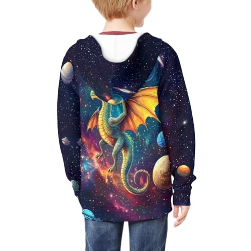 WELLFLYHOM Boys Zip Hoodie 6-16 Graphic Sweatshirt Long Sleeve Sweater Kangaroo Pocket Sweatshirt Tops2