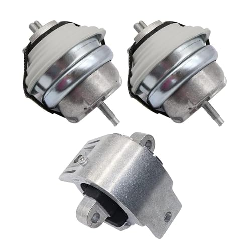 GXARTS 3 pcs Left and Right Engine Motor Mounts Transmission Mount Trans Mount C2P17845 C2D2745 C2D16622 C2D38505 Compatible with Jaguar XF X250 3.0L 2009-2015 Fit for Jaguar XJ 5.0L 2010-2013