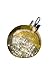 Produktbild sompex LED Dekoleuchte Ornament, Große Weihnachtskugel mit Beleuchtung, Dekoelement Fußboden, Farbe:Gold, Durchmesser:Ø 30 cm