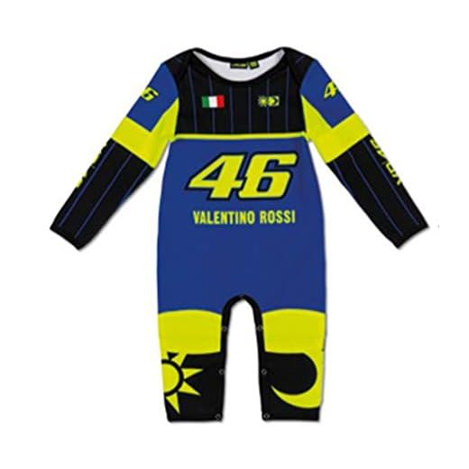 Valentino Rossi VRKOA363409002, Onesie Responder Bebé Unisex, Azul Royal, 24 Mesi