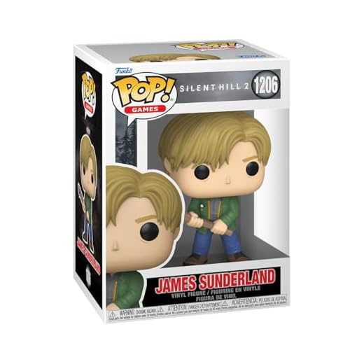 Funko POP! Games: Silent Hill - James Sunderland - Sammelbare Vinylfigur - Geschenkidee - Offizielles Merchandise - Spielzeug für Kinder & Erwachsene - Modellfigur für Sammler und zur Ausstellung