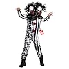 Morph Scary Clown Costume Kids, Kids Creepy Clown Costume, Killer Boys Outfit, Halloween Costumes L