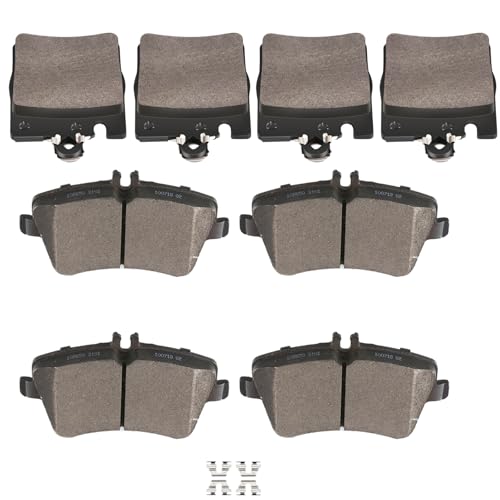 Image of SCITOO D872 D873 Front Rear Semi-Metal Brake Pads Sets Fit 2003-2005 For MERCEDES-BENZ For C240,2006-2007 For C280,2001-2005 For C320,2006-2007 For C350,2004-2005 For CLK320