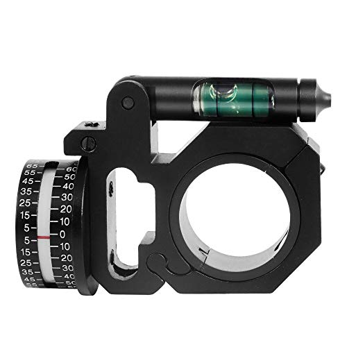 WestHunter Angle Cosine Indicator with Bubble Level,1\"/30mm Tube Hunting Rifle Scope Mounts,Precision Shooting Optics Accessories,1 Pcs
