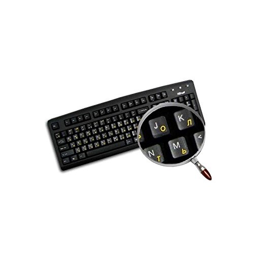 Adesivi Per Tastiera Russa Inglese Adesivo Per Layout Lettera - Foto 9