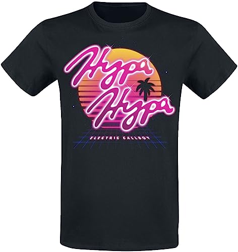 T-shirt Electric Callboy noir idéal pour les festivals et concerts metal