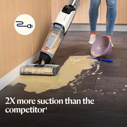 Image of Bissell CrossWave Edge Zero-Gap Wet Dry Vacuum Mop, 4111A