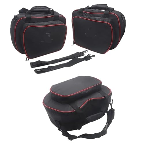 オートバイのフレームクバッグ バイクシートバッグ サイドパニアバッグ インナーバッグ 大容量 のために ドゥカティ のために Multistrada V4 & V4 S (2021)(Set Bag)