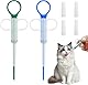 Wefaly 3 Stück Tabletteneingeber Katze Dogs Pet Feeder Tablettengeber für Katzen Pill Assist Katze Tablettengeber Katze