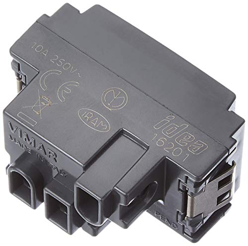 Vimar 0R16201 Idea Presa elettrica a muro con protezione...