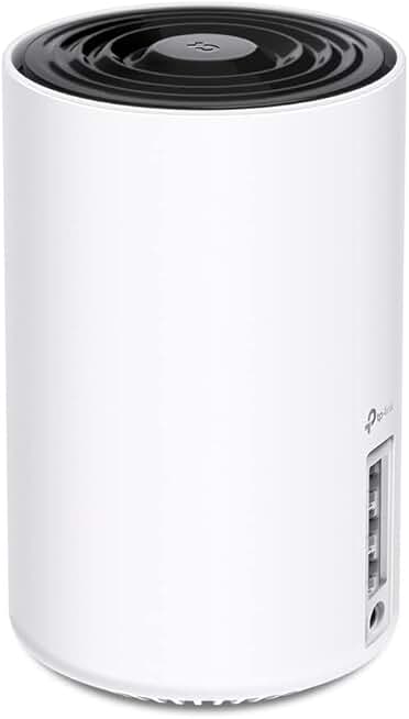 TP-Link Deco XE75 AXE5400 Tri-Band WiFi 6E Mesh System - Covers up to 2900 Sq.Ft, Replaces WiFi Router and Extender, AI-Driven Mesh, New 6GHz Band, 1-Pack