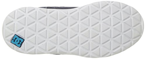 DC Unisex-Child Heathrow Skate Shoe, Blue/Blue/Blue, 2 M US Little Kid4