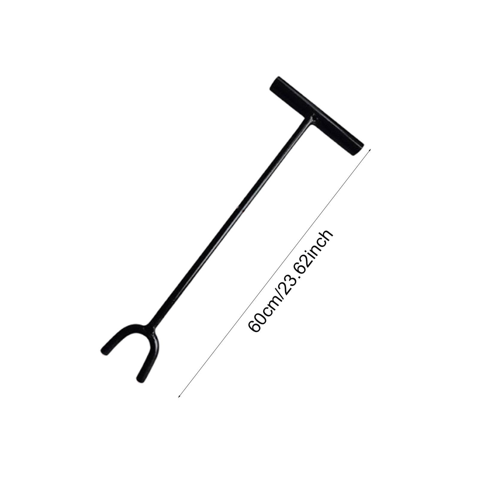 kowaku Clé Multifonctionnelle et pour Vannes D'eau avec Fourche En Forme de U, Longueur 60 cm