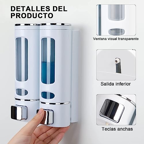 Dispensador de jabón para pared Marca QICHEN (3)