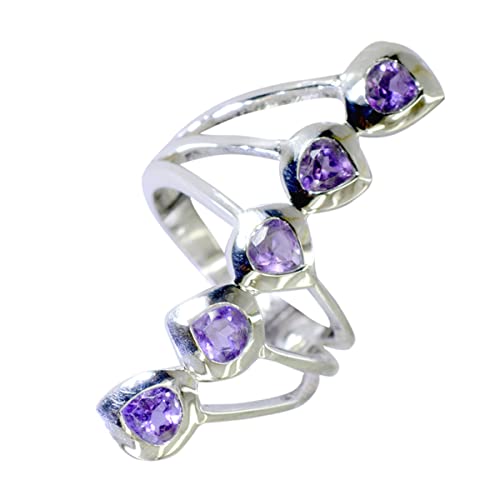 Bague en argent sterling 925 anti-ternissement pour doigts sensibles