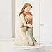 Hensonever Mother and Son Figurines, Sculpted Hand-Painted Mom and Son Statues Gifts for Mother’s Day Anniversary Birthday