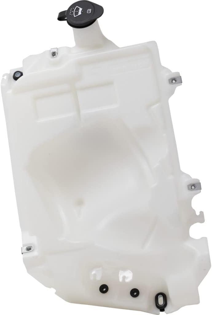 For Chevy Trailblazer 2003 2004 2005 Washer Reservoir | With Cap and Pump | 5.3L Engine | Replacement For GM1288260 | 25796341-PFM