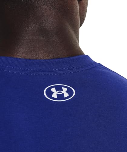 Under Armour Global Foundation Herren-T-Shirt, kurze Ärmel, Heritage Royal, Mittel – Ansicht 4