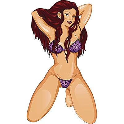 EW Designs Magnet Sexy Stripper in Leopard Print Angola