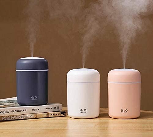 Image of H2O Humidifier for Room | Cool Mist Humidifier & Aroma Diffuser for Home | Ultrasonic Essential Oil Diffuser Electric | Small Quiet Air Diffuser, Mist Maker & Automatic Room Freshener