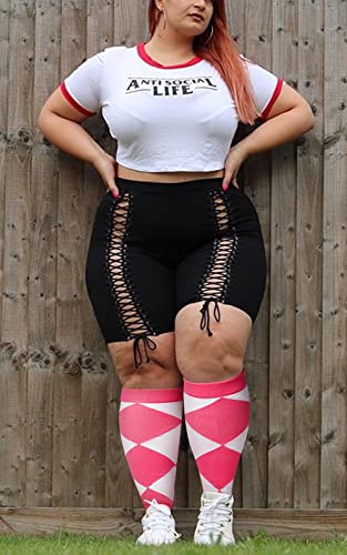 Abodhu Plus Size Compression Socks For Women& Men 15-25Mmhg Wide Calf Knee High Socks #TOP4