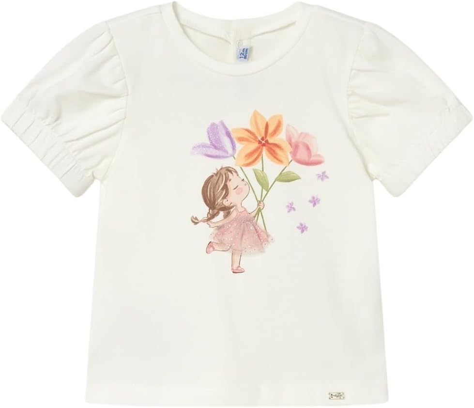 Mayoral S/s t-Shirt for Baby-Girls Blossom