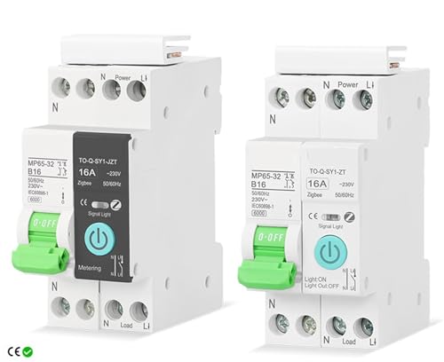 Disjoncteur intelligent MCB rail DIN connecté application mesure 10A - 3