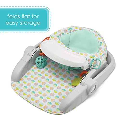 Summer Learn-To-Sit Stages 3-Position Floor Seat, Sweet-And-Sour Neutral – Sit Baby Up To See The World – Baby Activity Seat Is Adjustable For Ages 6-12 Months – Includes Toys And Tray #TOP3