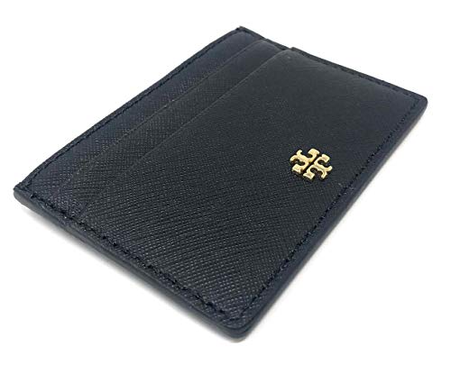 Tory Burch Emerson Slim Card Case Wallet 52904 (Black)2