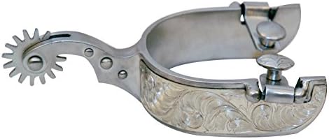 FG Collection by Metalab Stainless Steel Brushed Rock Grinder Spurs