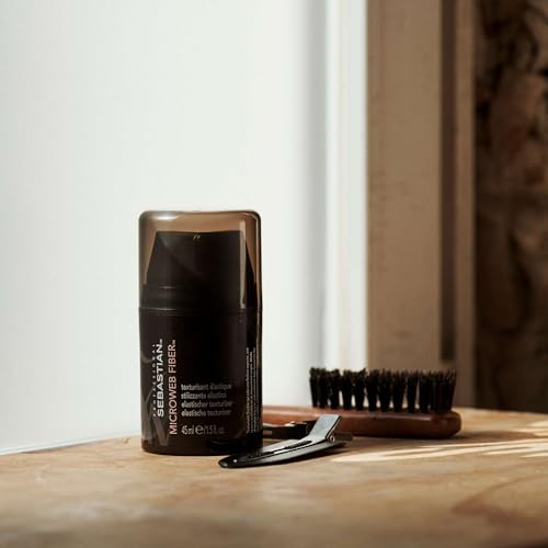 SEBASTIAN PROFESSIONAL MICROWEB FIBER – Haarcreme für texturierte Haare (45 ml) – flexible Pomade für seidenweiche Definition und ein phänomenales Haarstyling – formt und definiert