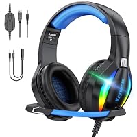 Krysenix – Krysenix PG1 RGB Gaming Headset für PS4, PS5, PC, Xbox,Switc