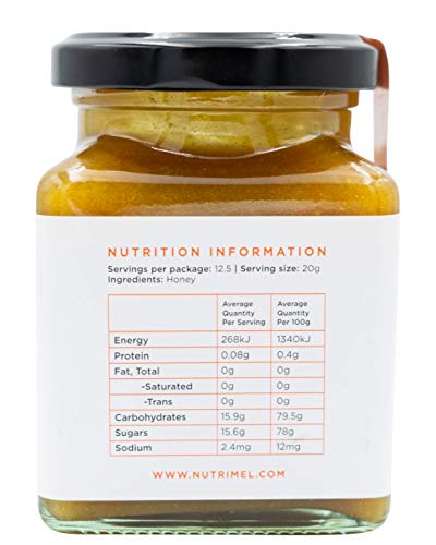 NUTRIMEL Manuka Honing 15+ (MGO 550+) getest en gecertificeerd 100% Puur Nieuw-Zeeland | (15+, 250g) - Image 3