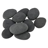 JEUIHAU 50 PCS 1.2-2 Inches Painting Rocks, River Rocks for Painting, Natural River Smooth Flat Rock Craft Stones for Christmas Decorations,Family Time, Crafting, Arts, Kindness, DIY, Party Decoration