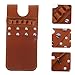 Happyyami Outdoor Compact Arrow Bag Leather Waist Holder for Arrows Lightweight Design for Hunting and Shooting Neatly Organized Storage