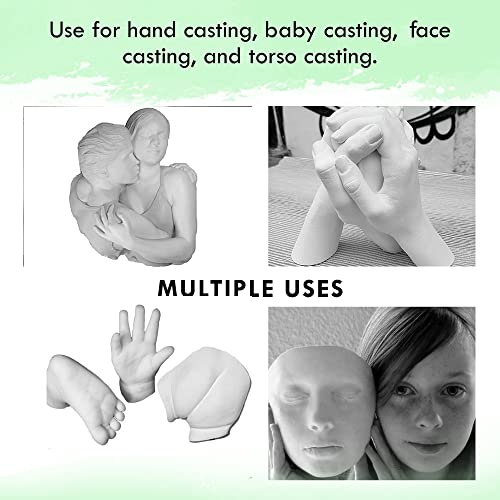 Lifemold Alginate Molding Powder For Hand Casting, Life Casting, Baby Molding Kit, Couples Casting - Non-Toxic Casting - 1Lb (454G) #TOP2