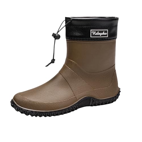 Bottes de pluie tendance avec semelle antidérapante en plastique