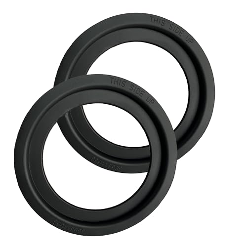 Image of RV Toilet Seal Ring, RV Toilet Seal Ring Kit Replacement 385311658,RV Toilet Flush Ball Seal Replacement for 300 /310 /320 Toilet, Toilet Replacement Sealing Ring for Toilet Leakage and Stink(2packs)