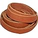 TOFL Genuine Top-Grain Leather Strap | 72 Inches Long | 5/8 Inch Wide | 1/8 Inch Thick (7-8 oz) | 1 Leather Strip for DIY Arts & Craft Projects, Clothing, Jewelry, Wrapping | Golden Tan