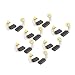 New Lon0167 Power Tool Featured Motor Carbon Brushes reliable efficacy Spare Part 18mm x 10mm x 5mm 14 Pcs(id:621 68 0d e14)