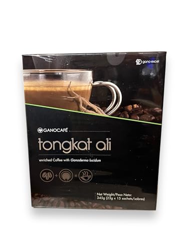 GanoCafé AliGanocafe is a Blend of Coffee Enriched with Ganoderma Lucidum Extract, Gin seng Extract, Vegetable Cream and Sugar Gano Excel 15 Sachets.