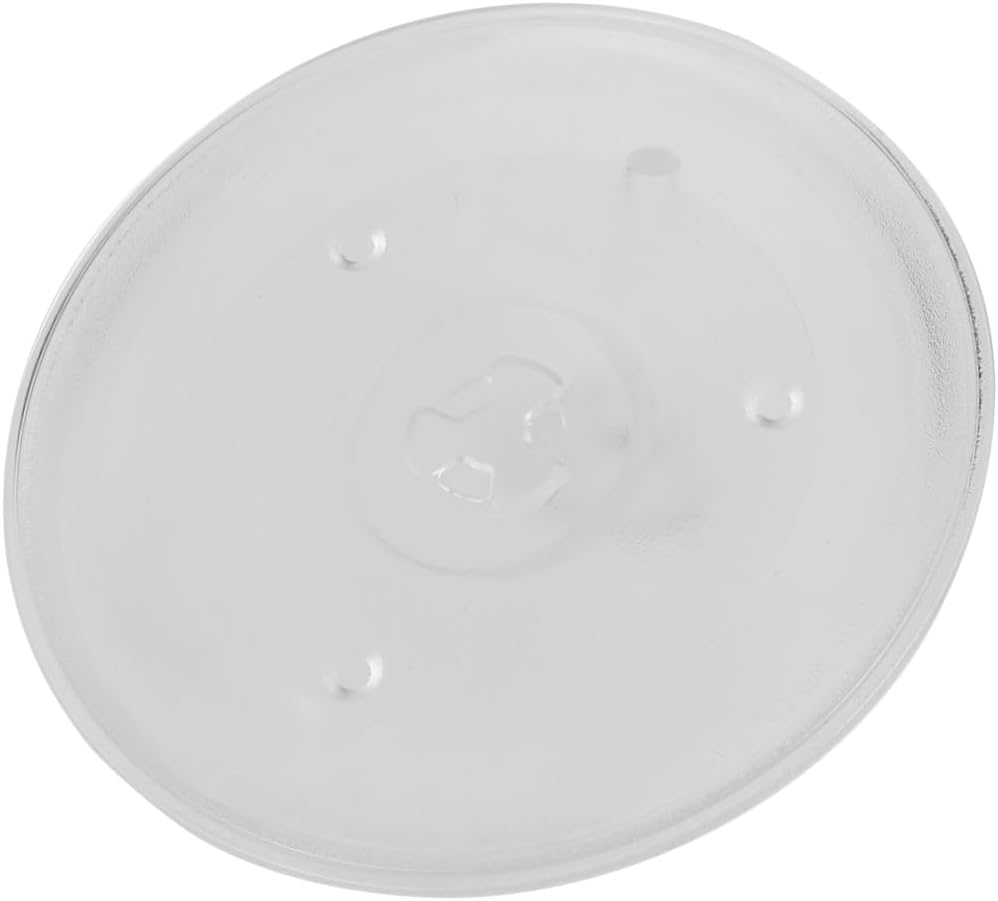 VOSAREA Y-type Microwave Glass Plate Turntable Replacement Transparent Tray for Daily Use Home Microwaves and Glass Design