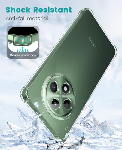 SineOrdo Case for OPPO Reno 12 F / 12 FS Phone Case Clear - Image 2