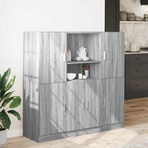 Meuble de rangement mural bois suspendu étagère cuisine bureau