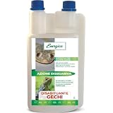 Lemag Disabituante Gechi Concentrato 1 L ad Alta Efficacia – Repellente Liquido da Diluire per Allontanare i Gechi da Muri Soglie e Aree Esterne – Effetto Olfattivo Persistente – con Dosatore