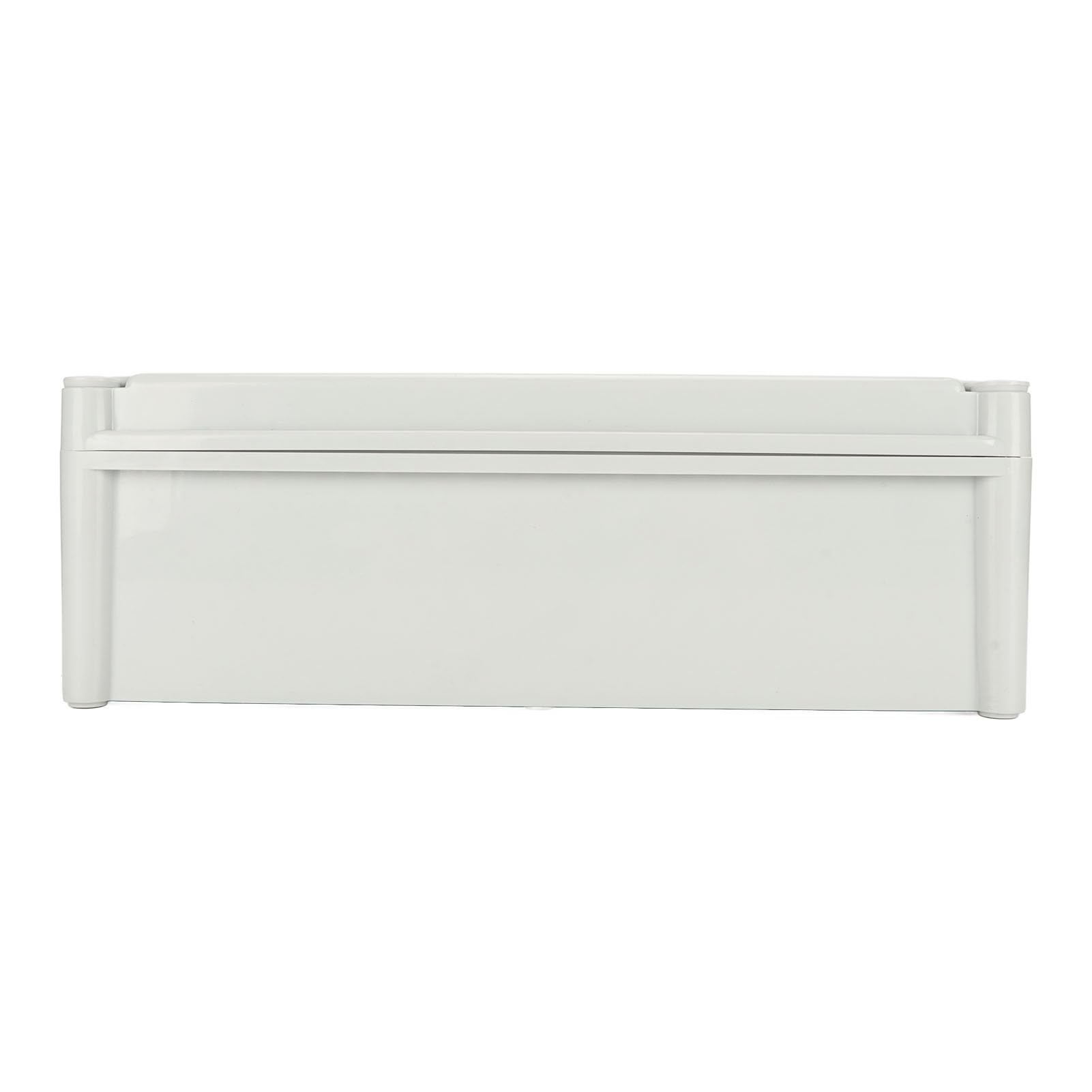KIMISS Scatola di Giunzione Elettrica IP67 con Piastra di Montaggio, Custodia Esterna Ad ABS Grigio, 380 X 280 X 130 Mm, Custodia per Progetti Elettrici a Prova di Tempo