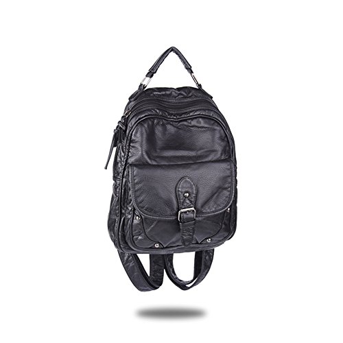 Sac en cuir délavé vintage de qualité supérieure style rétro chic
