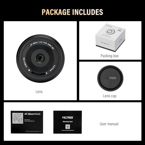 Image of VILTROX 28mm F4.5 Ultra-Thin Pancake Lens for Nikon Z-Mount