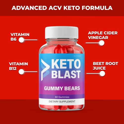 IDEAL PERFORMANCE (3 Pack) Keto Blast Gummies Keto Blast Gummy Bears